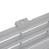 Brothers Trucks Grilles 04-178 Grille, Front Main Grille, Silver, Mounting Provision for Bowtie, Fits Models With Single Headlights. No Grille Molding. Plastic, Chevy, Each thumbnail 2