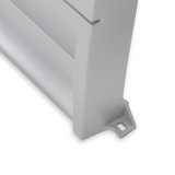 Brothers Trucks Grilles 04-178 Grille, Front Main Grille, Silver, Mounting Provision for Bowtie, Fits Models With Single Headlights. No Grille Molding. Plastic, Chevy, Each thumbnail 6