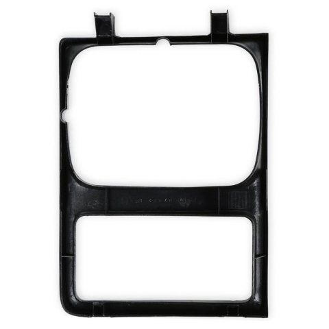 Brothers Trucks Headlight Bezels 04-187 Door, Driver Side, Models with Single Headlights, Plastic, Silver, Chevy, GMC, Each thumbnail 1