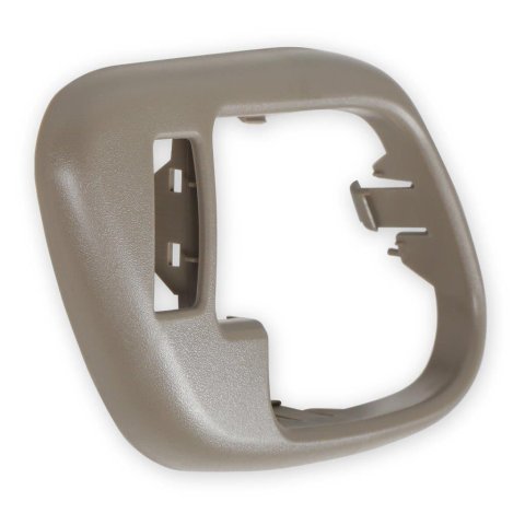 Brothers Trucks GMT400 Inside Door Handle Bezels 05-136 Interior Bezel, Beige, Plastic, Left, Driver Side, Front, With Power Lock Hole, Each