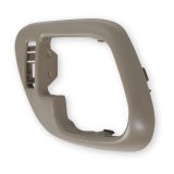 Brothers Trucks GMT400 Inside Door Handle Bezels 05-136 Interior Bezel, Beige, Plastic, Left, Driver Side, Front, With Power Lock Hole, Each thumbnail 2
