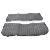 Brothers Trucks Seat Upholstery 05-299 PLEAT, 1981-87 C/K FULL PLT VINYL/CLTH GRY/CHAR thumbnail 4
