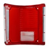 Brothers Trucks Tail Lamp Lenses 07-105 Taillight Components, Lens, Chrome Ring, Right, Chevy, GMC, Each thumbnail 1