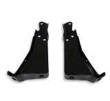 Brothers Trucks Bumper Brackets 04-128 Brackets, Rear, Steel, Black EDP, Chevrolet, GMC, Kit thumbnail 1