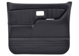 Brothers Trucks Custom Sport Door Panels QDP0080BLUE Panels, Sport, Full Coverage, Vinyl, Black with Blue Stitching, Front, Chevrolet, GMC, Pair thumbnail 4