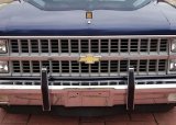 Brothers Trucks Grilles GRO82CC and Grille Inserts, Complete Grille Type, Stock Style, Main Grille Position, Plastic, Chrome, Gray Insert, Chevrolet, GMC, Each thumbnail 2