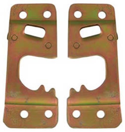 Brothers Trucks Door Jamb Strikers DS06466 1964-66 CHEVY/GMC TRUCK DOOR STRIKER SET