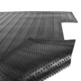 Brothers Trucks Heavy-Duty Bed Mats for 1967-1972 F-100, F-250, F-350 - 06-6772FBM Mats, Classic Mats, Rubber, Black, Holley Logo, 78.00 in. Length, Fleetside/Styleside, Ford, Each thumbnail 2