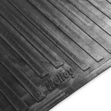 Brothers Trucks Heavy-Duty Bed Mats 06-7387LBM Mat, Heavy-Duty, Rubber, Black, Holley Logo, 96.00 in. Length, Fleetside/Styleside, Chevrolet, GMC, Each thumbnail 1