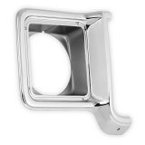 Brothers Trucks Headlight Bezels 04-253 Light Bezel, Headlight, OE Style, Right, Plastic, Chrome with Argent Trim, Chevy, GMC, Each thumbnail 2