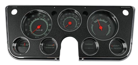 Brothers Trucks Gauge Kits and Instrument Clusters GCA72TN 69-72 DASH CLUSTER-W/TACH, W/O VACUUM-5K thumbnail 2