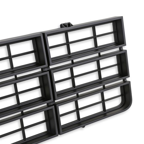 Brothers Trucks Grilles 04-170 Grille, Front Main Grille, Black, Includes Yellow Bowtie, Plastic, Chevy, Each thumbnail 1