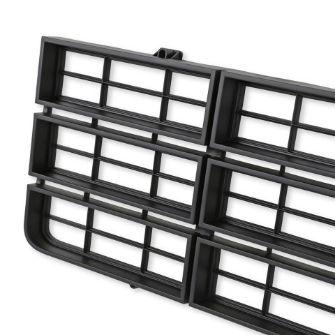 Brothers Trucks Grilles 04-170 Grille, Front Main Grille, Black, Includes Yellow Bowtie, Plastic, Chevy, Each thumbnail 2