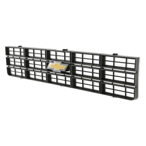 Brothers Trucks Grilles 04-170 Grille, Front Main Grille, Black, Includes Yellow Bowtie, Plastic, Chevy, Each thumbnail 5