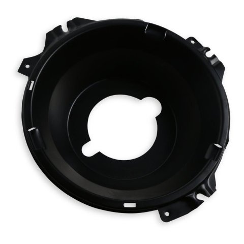 Brothers Trucks Headlight Buckets 04-232 Light Bezel, Retaining Rings, Fits Models with Quad Headlights, Aluminum, Polished, Each thumbnail 1
