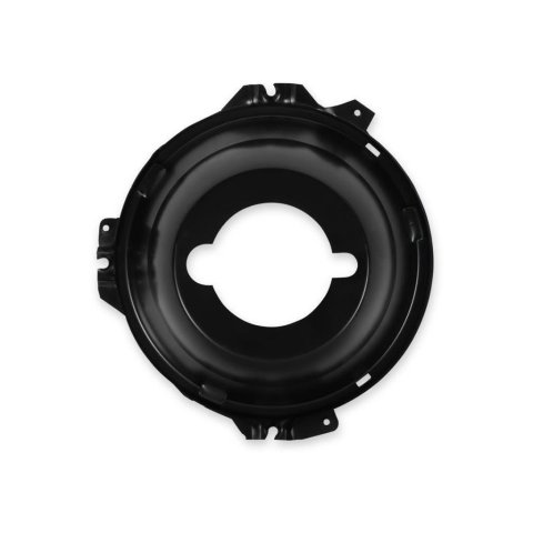 Brothers Trucks Headlight Buckets 04-232 Light Bezel, Retaining Rings, Fits Models with Quad Headlights, Aluminum, Polished, Each thumbnail 2