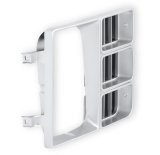 Brothers Trucks Headlight Bezels 04-328 Door, Passenger Side, Models with Single Headlights, Plastic, Argent/Black, Chevy, GMC, Each thumbnail 2