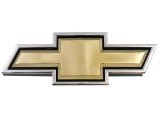 Brothers Trucks Emblems GEB8800 Emblems, Diecast, Chrome/Yellow, Bowtie, Grille Position, Chevrolet, Each thumbnail 2