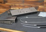 Brothers Trucks Frame Rails LTSC37264-65 Rails, Conversion, Long to Short, Steel, Natural, Chevy, GMC, 64-65, Kit thumbnail 3