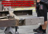 Brothers Trucks Frame Rails LTSC37264-65 Rails, Conversion, Long to Short, Steel, Natural, Chevy, GMC, 64-65, Kit thumbnail 4