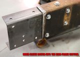 Brothers Trucks Frame Rails LTSC37264-65 Rails, Conversion, Long to Short, Steel, Natural, Chevy, GMC, 64-65, Kit thumbnail 6