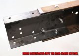Brothers Trucks Frame Rails LTSC37264-65 Rails, Conversion, Long to Short, Steel, Natural, Chevy, GMC, 64-65, Kit thumbnail 7