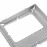 Brothers Trucks Headlight Bezels 04-186 Bezel, Right Side Outer, Plastic, Silver, for Dual Headlight, Chevy, GMC, Each thumbnail 2