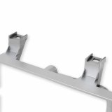 Brothers Trucks Headlight Bezels 04-186 Bezel, Right Side Outer, Plastic, Silver, for Dual Headlight, Chevy, GMC, Each thumbnail 3
