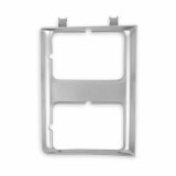 Brothers Trucks Headlight Bezels 04-186 Bezel, Right Side Outer, Plastic, Silver, for Dual Headlight, Chevy, GMC, Each thumbnail 5