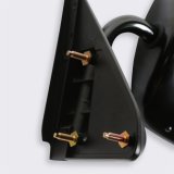 Brothers Trucks GMT400 Below Eyeline Mirrors 04-381 Side Mirror, OE Replacement, Left, Driver Side, Manual, Black, Chevrolet, GMC, Each thumbnail 1