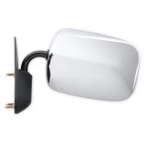 Brothers Trucks GMT400 Below Eyeline Mirrors 04-383 Side Mirror, OE Replacement, Left, Driver Side, Manual, Chrome, Chevrolet, GMC, Each thumbnail 3
