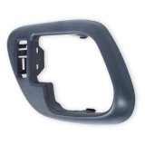 Brothers Trucks GMT400 Inside Door Handle Bezels 05-144 Interior Bezel, Blue, Plastic, Left, Driver Side, Front, With Power Lock Hole, Each thumbnail 2