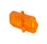 Brothers Trucks Parking Light Lenses 07-138 Lens, OE Style, Driver or Passenger Front, Acrylic, Amber, Chevy, Each thumbnail 1