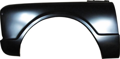 Brothers Trucks Fenders A1004-67 Fenders, Front Outer, Left, Steel, Black, Chevrolet, Each