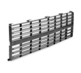 Brothers Trucks Grilles 04-351 Grilles, Complete Grille Type, Main Grille Position, Plastic, Gray, Dark Gray Insert, Models with Factory Dual Headlights Only, Chevrolet, GMC, Each thumbnail 3