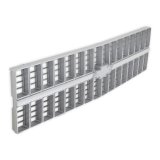 Brothers Trucks Grilles 04-174 Grille, Front Main Grille, Argent Silver/Chrome Includes Mounting Provision for Bowtie, Plastic, Chevy, Each thumbnail 5