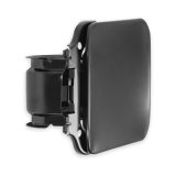 Brothers Trucks C/K Fuel Doors 04-284 Door, Square, Steel, Black EDP Coated, Chevy, GMC, Each thumbnail 2
