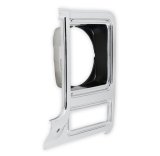 Brothers Trucks Headlight Bezels 04-322 Door, Driver Side, Models with Round Headlights, Plastic, Chrome with Dark Gray Insert, Chevy, GMC, Each thumbnail 6