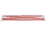 Brothers Trucks Stripe Kits 04-523 PAINT STRIPE KIT, 1981-87 C/K PAINT BRK STRP VERM/DK CARMN thumbnail 4