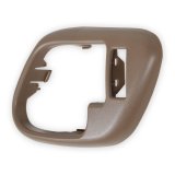 Brothers Trucks GMT400 Inside Door Handle Bezels 05-139 Interior Bezel, Brown, Plastic, Right, Passenger Side, Front, With Power Lock Hole, Each thumbnail 2
