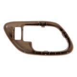 Brothers Trucks GMT400 Inside Door Handle Bezels 05-139 Interior Bezel, Brown, Plastic, Right, Passenger Side, Front, With Power Lock Hole, Each thumbnail 4