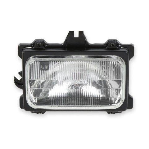 Brothers Trucks GMT400 Dual Headlight Lamps 07-115 Assemblies, Left Outer, Clear Lens, Chevy, GMC, Each