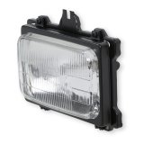 Brothers Trucks GMT400 Dual Headlight Lamps 07-115 Assemblies, Left Outer, Clear Lens, Chevy, GMC, Each thumbnail 3