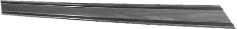 Brothers Trucks Moldings M0030R-69 Body Moldings, Aluminum, Woodgrain/Polished, Right Side Lower Front Bed Position, Fits Right Side On Long Bed Fleetside Models Only, Chevy, GMC, Each