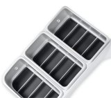 Brothers Trucks Headlight Bezels 04-327 Door, Driver Side, Models with Single Headlights, Plastic, Argent/Black, Chevy, GMC, Each thumbnail 1