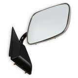 Brothers Trucks GMT400 Below Eyeline Mirrors 04-386 Side Mirror, OE Replacement, Right, Passenger Side, Manual, Stainless Steel, Chevrolet, GMC, Each thumbnail 2