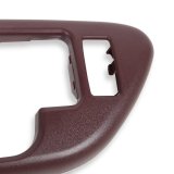 Brothers Trucks GMT400 Inside Door Handle Bezels 05-141 Interior Bezel, Maroon, Plastic, Right, Passenger Side, Front, With Power Lock Hole, Each thumbnail 1