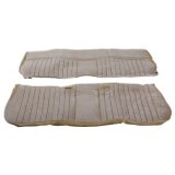 Brothers Trucks Deluxe Seat Upholstery 05-323 PLEAT, 1981-87 C/K DELUXE PLEAT VINYL/CLOTH TAN thumbnail 4