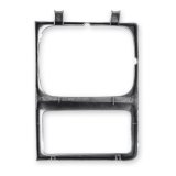 Brothers Trucks Headlight Bezels 04-190 Door, Passenger Side, Models with Single Headlights, Plastic, Argent, Chevy, GMC, Each thumbnail 1
