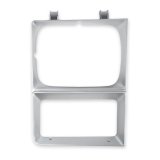 Brothers Trucks Headlight Bezels 04-190 Door, Passenger Side, Models with Single Headlights, Plastic, Argent, Chevy, GMC, Each thumbnail 3